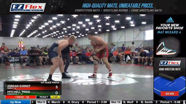 Mat 6 285 Jordan Earnst Ohio 1 Vs Mitchell Trigg Minnesota 1 смотреть онлайн