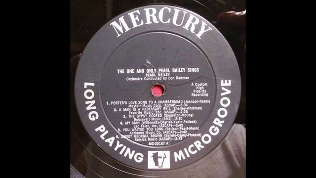 My Man - Pearl Bailey Original 33 1957 смотреть онлайн