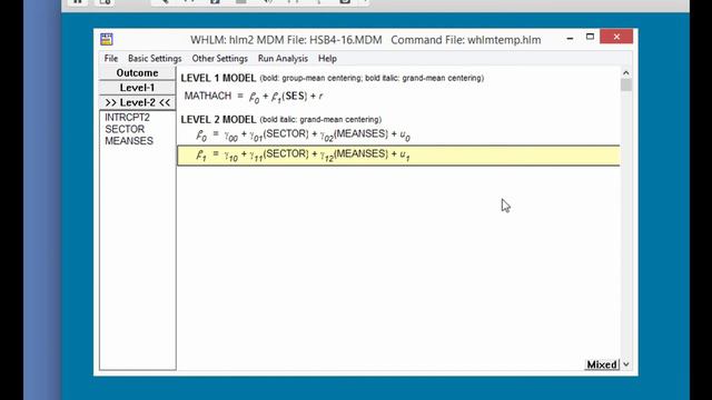 Graphing Results with HLM 7.0 (Part 2) смотреть онлайн