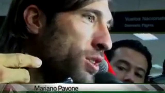 PAVONE, MOTIVADO POR SUS GOLES CONTRA AMÉRICA смотреть онлайн