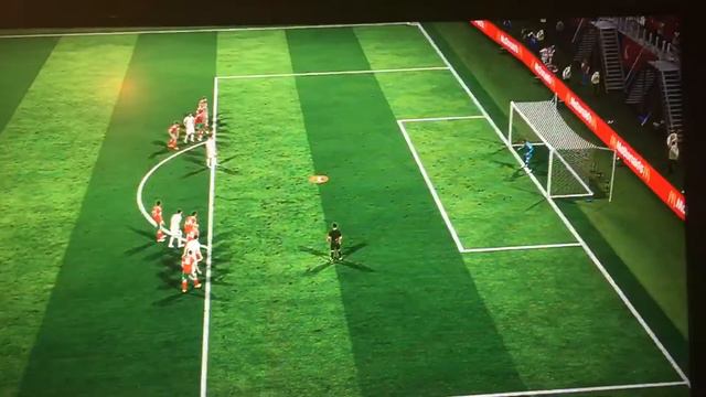FIFA 18 World Cup mode ! Morocco’s El Kajoui’s one handed penalty save on Cenk Tosun ! Great save ! смотреть онлайн