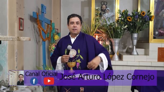 EVANGELIO DE HOY lunes 25 de marzo del 2024 - Padre Arturo Cornejo смотреть онлайн