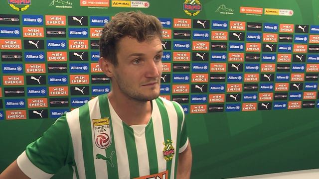Mixed Zone nach Rapid Wien vs. Austria Lustenau смотреть онлайн