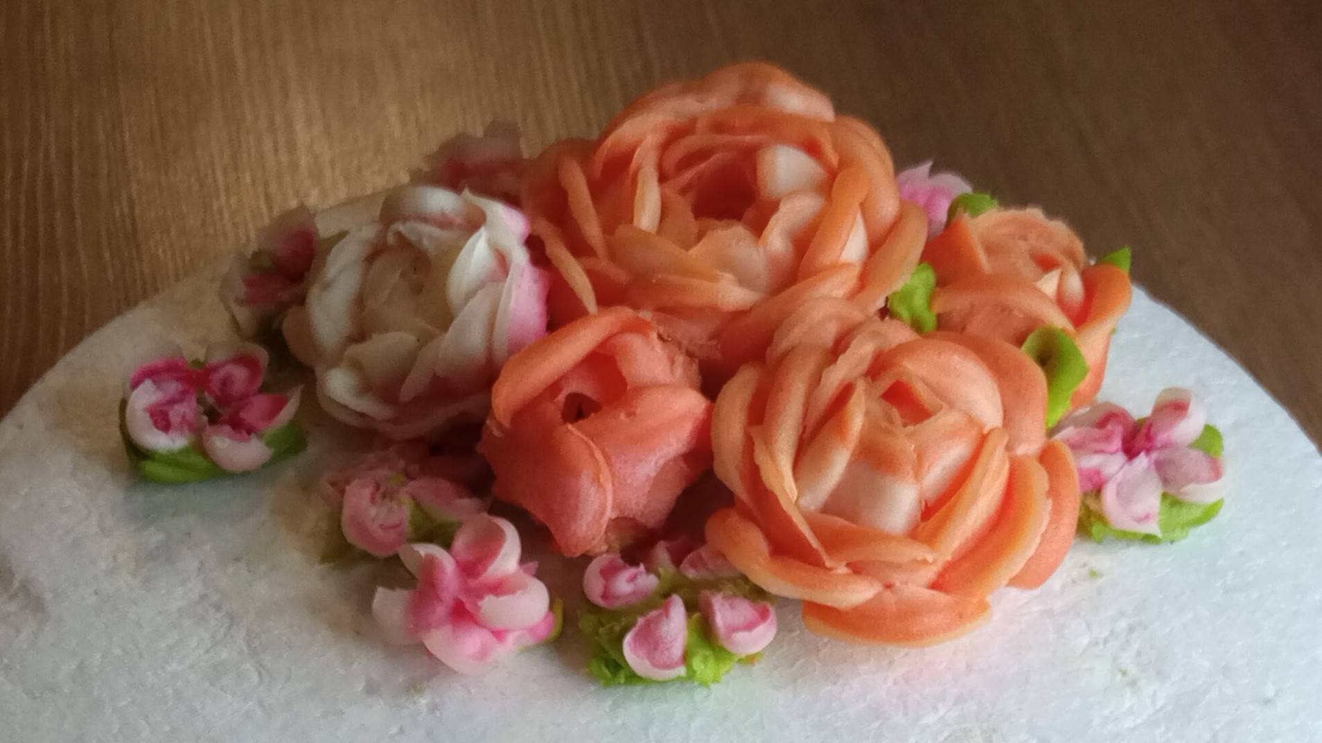 Крем "Шантифлекс" - идеальный крем для изготовления цветов для торта смотреть онлайн