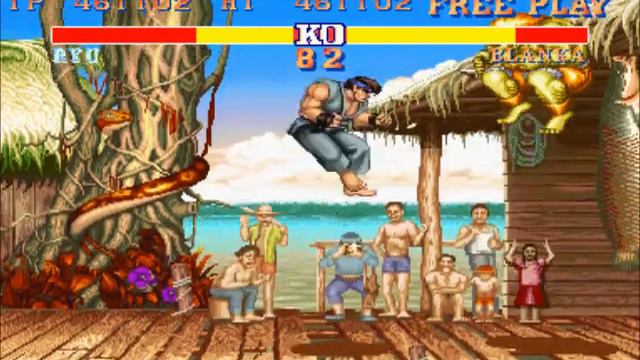 Street Fighter 2 Champion Edition(Arcade)-Ryu Playthrough смотреть онлайн