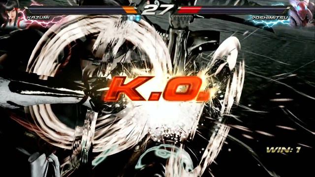 TEKKEN 7 - Kazumi VS Yoshimitsu @ Infinite Azure (Pre-release gameplay on PS4 Pro) смотреть онлайн