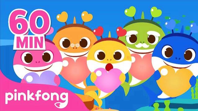 🌹Valentine's Day with Baby Shark! | February, Month full of love | Compilation | Pinkfong Baby Shar смотреть онлайн