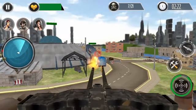 Android Games: Graphics and Game-play of Battlefield Gunner смотреть онлайн