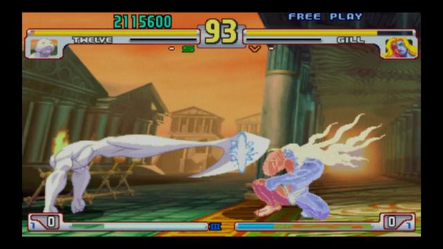 Twelve VS Gill (Final Battle) - Street Fighter III: 3rd Strike (Arcade Mode) смотреть онлайн