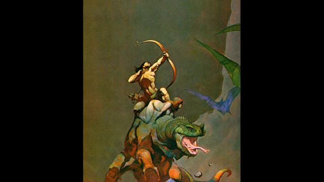 Tribute to Frank Frazetta slideshow - "Send Me An Angel" Era смотреть онлайн