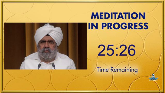 Global Meditation in Place with Sant Rajinder Singh Ji Maharaj (Mar 03, 2024) смотреть онлайн