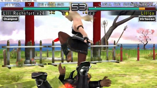 02 Lili Rochefort vs Armor King - TEKKEN DARK RESURRECTION ( Uchiha x24 ) PPSSPP v1.0 смотреть онлайн