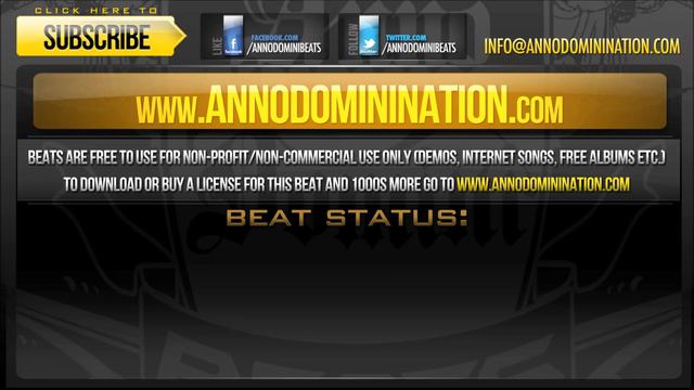 Dirty Grime Underground Hip Hop Beat Instrumental "The Great Depression" - Anno Domini Beats смотреть онлайн