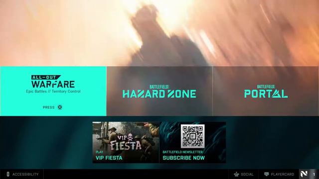 Battlefield 2042 Start Up Screen + Menu Walkthrough (PS5) смотреть онлайн