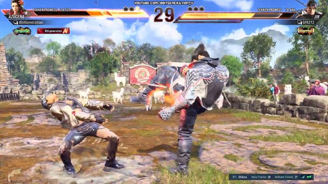 AZUCENA VS JIN - TEKKEN 8 смотреть онлайн