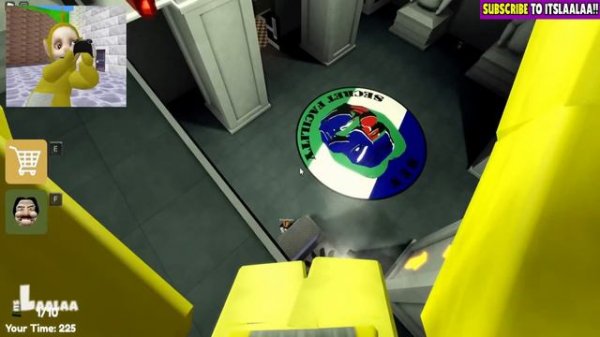 💛 ESCAPE SCARY BUTTON! | LaaLaa Plays Roblox Don't Press The Button 4 Ft. @Mario_Meme