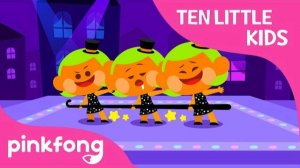 Ten Little Tap Dancing Kids | Ten Little Kids Songs | Pinkfong Songs for Children