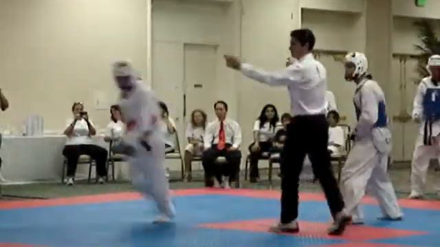 California State Games 8-6-2011 Tag Team Sparring RD2 Exhibition смотреть онлайн