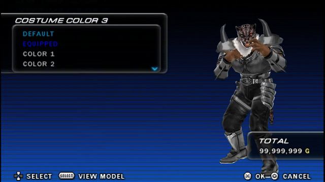 Tekken 6 Armor King Customization