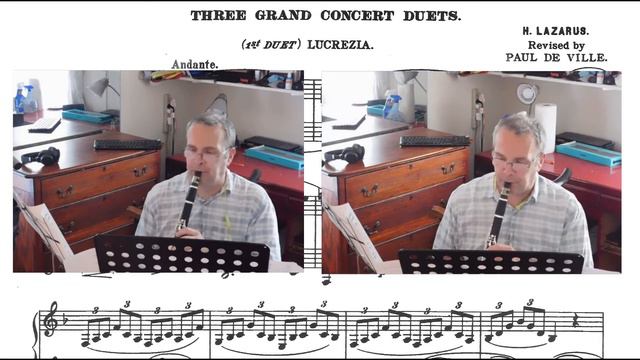 Lazarus Grand Concert Duet No 1 Lucrezia смотреть онлайн