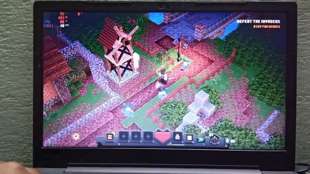 Minecraft Dungeons Game Tested on Low end pc|i3 8GB Ram & Intel UHD 620|Fps Test| смотреть онлайн
