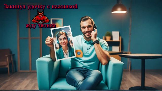 Мошенники . Закинул удочку с наживкой жду звонка смотреть онлайн