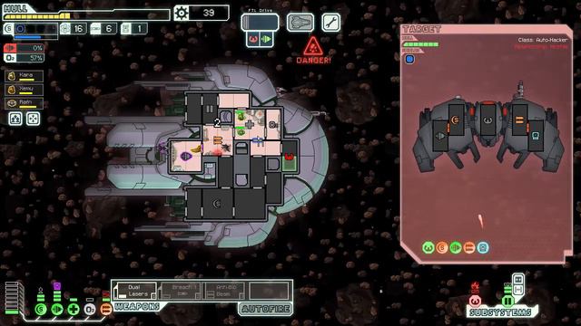 FTL: Faster Than Light. SLUG CRUISER A - Part 1 - Breach-leech смотреть онлайн
