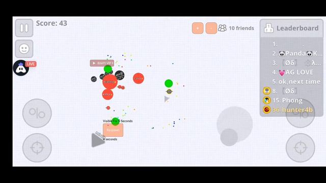 Agar.io Live #RoadTo200Sub смотреть онлайн