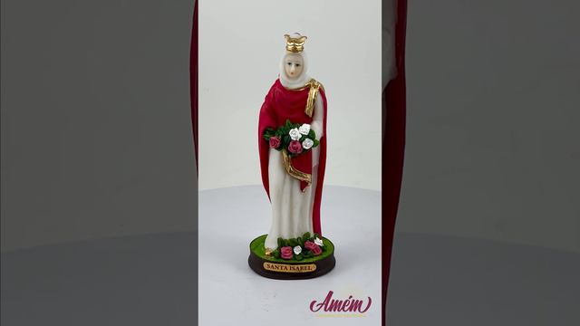 Imagem Santa Isabel Resina 16 cm - XZSSH28GN смотреть онлайн