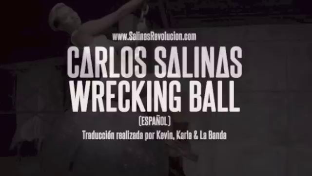 WRECKING BALL (Spanish Cover) Version ESPAÑOL by CARLOS SALINAS смотреть онлайн
