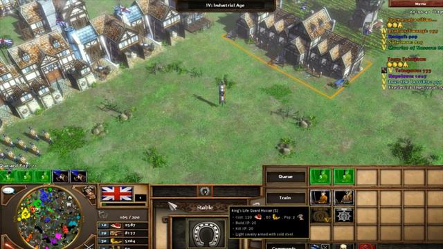Age Of Empires III Asian dynasties as british 4 vs 4 expert skirmish смотреть онлайн