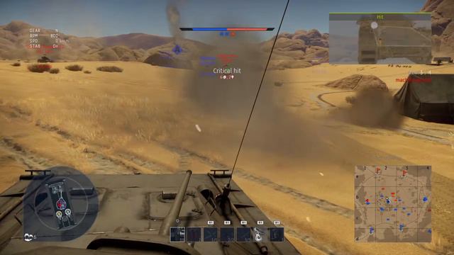 Desert battle in Sinai - War Thunder смотреть онлайн
