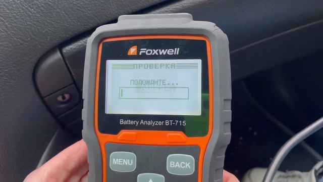 Foxwell BT715 : Тестирование анализатора АКБ смотреть онлайн