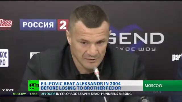 Filipovic wants Fedor rematch as 'Cro Cop' faces Alexander Emelianenko смотреть онлайн