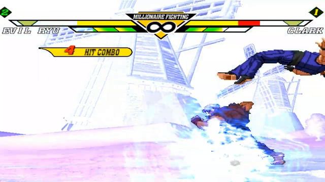 Capcom vs SNK 2 [ Evil Ryu vs Clark Still ] смотреть онлайн