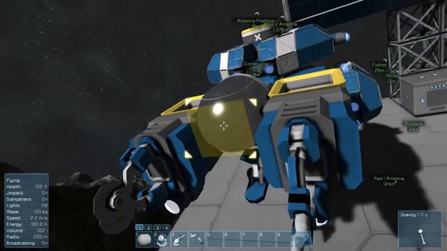 SpaceEngineers SP Cockpit смотреть онлайн