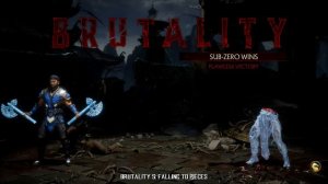 Mortal Kombat 11: Both Fatalities, All 11 Brutalities & Friendship for Sub-Zero (4K/60FPS)
