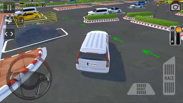 Car prado parking Gameplay:Real parking Free Game Android Game смотреть онлайн