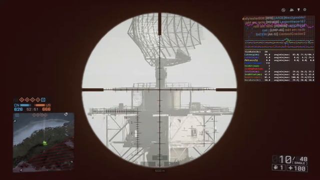 Battlefield 4 - SR 338 +1000m Headshot Sniping смотреть онлайн