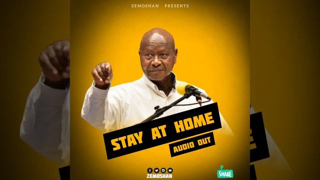 Stay at home__by HE Museveni Kaguta ft Mr Green смотреть онлайн