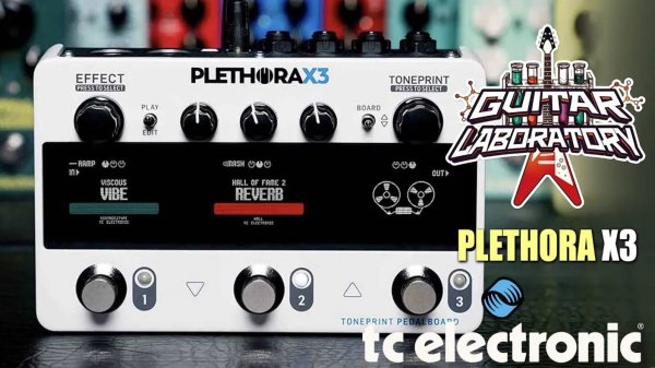 Гитарный процессор TC ELECTRONIC PLETHORA X3