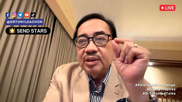 Dr. Tony Leachon is live ! смотреть онлайн