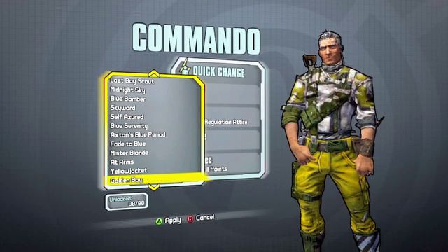 Borderlands 2 All Commando Skins and Heads смотреть онлайн