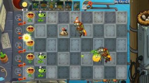 Plants Vs. Zombies 2 PAK Mod Sky City - Adventure Day Gameplay  | TOO HARDD Argggg