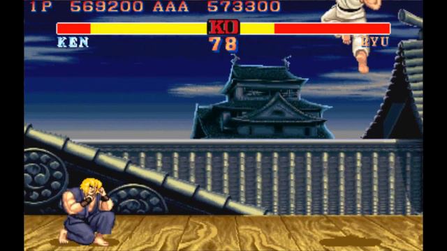 KEN - Street Fighter 2 Champion Edition KORYU Gameplay 60FPS 1080p смотреть онлайн