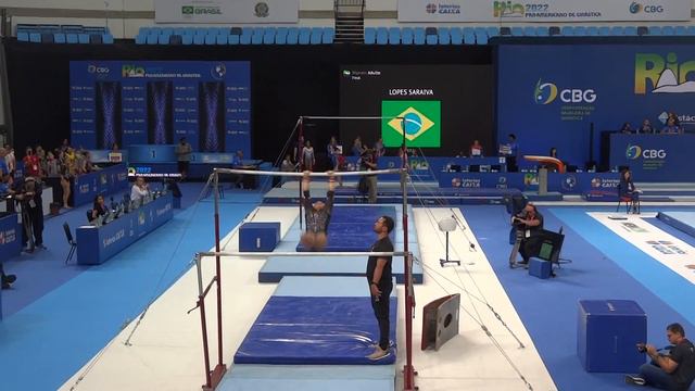 Flavia Saraiva UB (BRA) - 2022 Pan Am Championships - Team Final смотреть онлайн