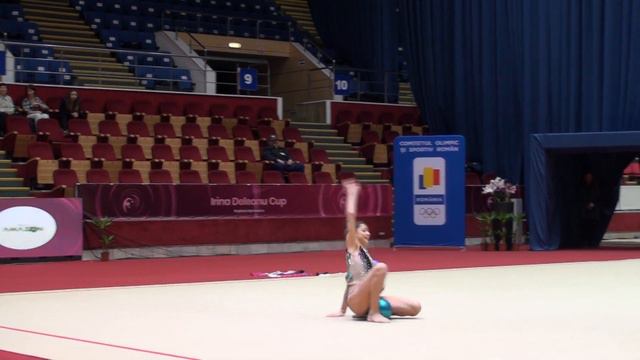 Claudia Mitan CS UNEFS Bucuresti ROU Ball Juniors 2007 Irina Deleanu Cup 2020 смотреть онлайн