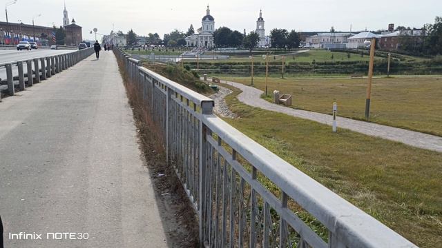 город Коломна улица Октябрьской Революции, Благоустройство пляжа реки Коломенка... смотреть онлайн