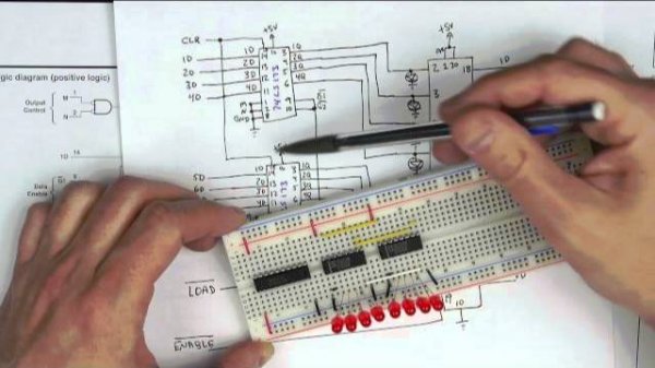 Building an 8-bit register - 8-bit register - Part 4