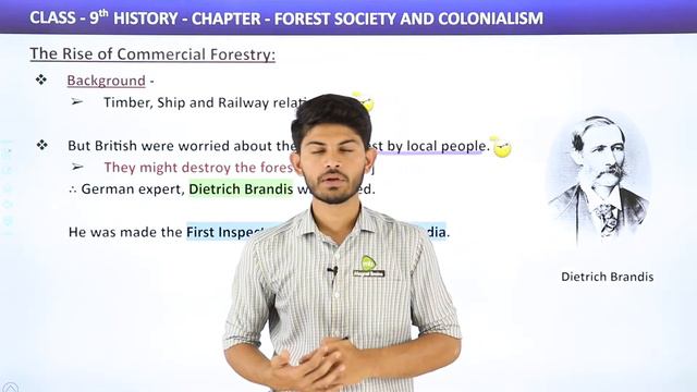 The Rise of Commercial Forestry - Forest Society and Colonialism | Class 9 History 2023-24 смотреть онлайн